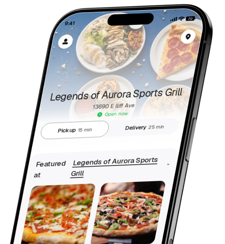 Legends of Aurora Sports Grill app preview