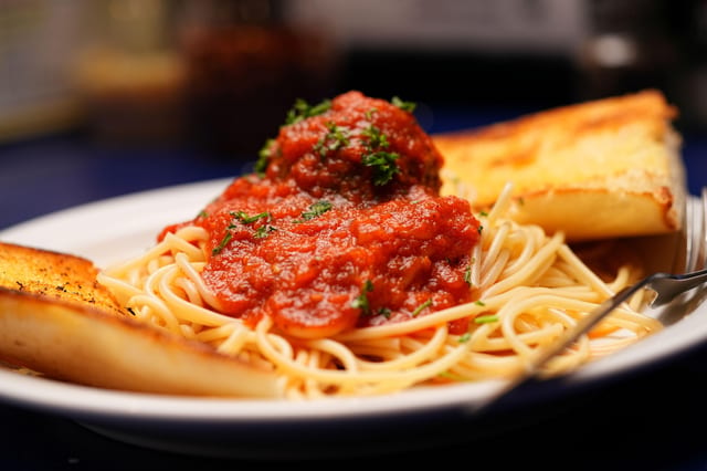 Kids Spaghetti & Meatballs.