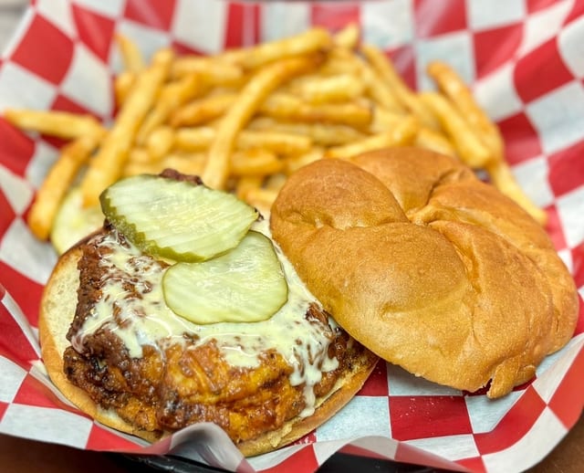 Spicy Chicken Sandwich.