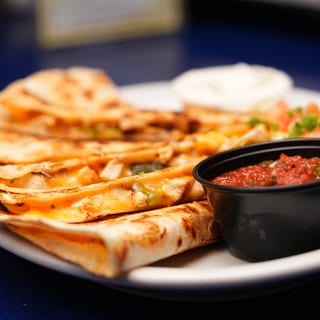 Roasted Jalepeno & Chicken Quesadilla