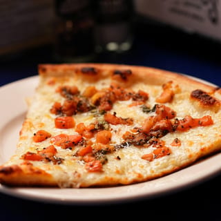 White Pizza Slice